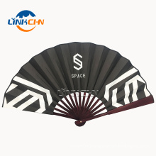 popular men's fabric bamboo material night club big fan